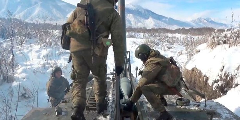 Российские военные, техника