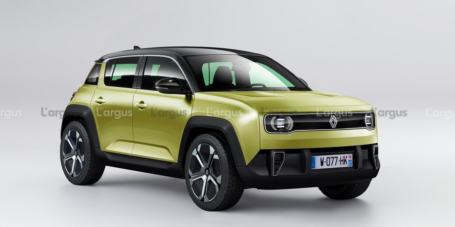 Электромобиль Рено 4, новый Рено 4, Renault 4 E-Tech, электромобиль Renault 4, новый Renault 4, электрокар Renault 4