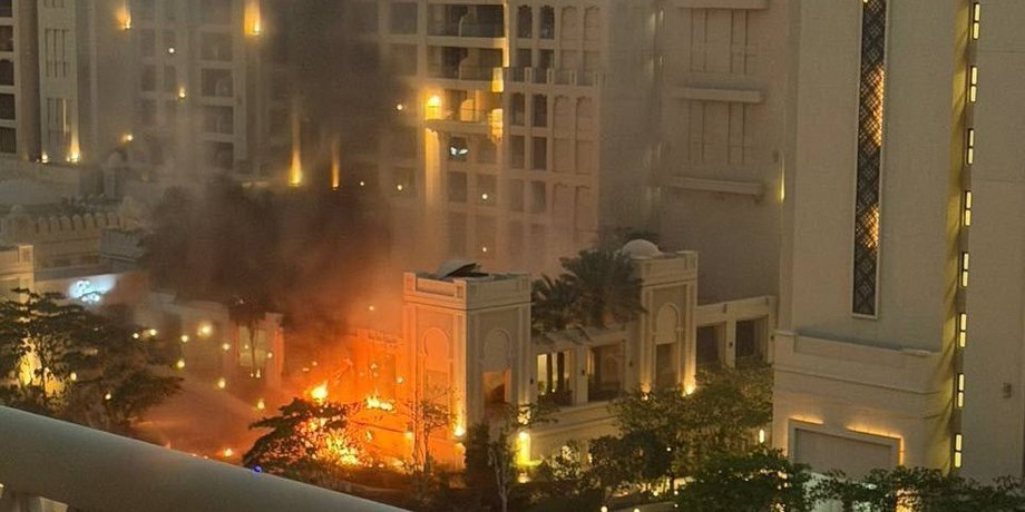 Fairmont The Palm іранський дрон