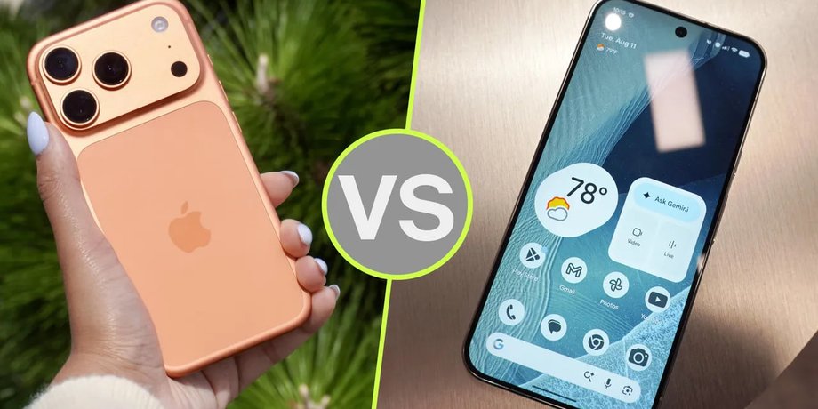 Google Pixel 11 Pro и iPhone 17 Pro Google Pixel 11 Pro и Apple iPhone 17 Pro