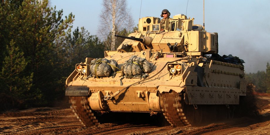 Bradley, БМП Брэдли, БМП армия США