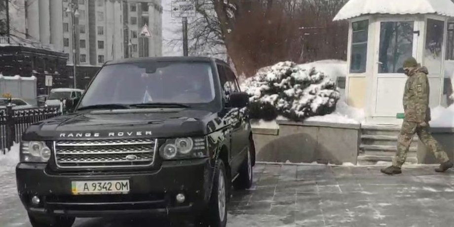 Порошенко, автомобиль, ПДД, нарушение, номерные знаки,
