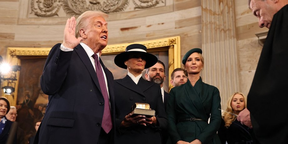 Дональд Трамп, инаугурация