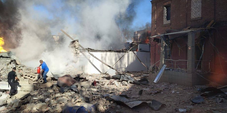 Взрывы Кривой Рог сегодня, Кривой Рог взрывы, Кривой Рог сегодня, прилет в Кривом Роге, удар по Кривому Рогу