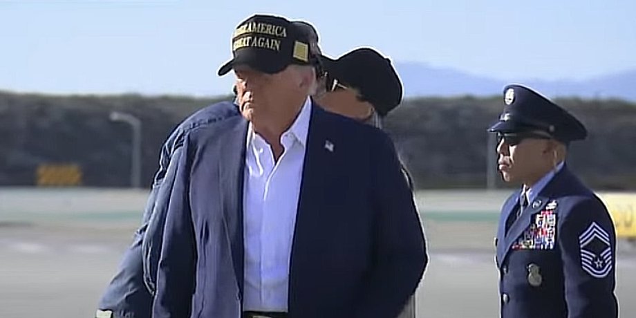 Гэвин Ньюсом, Дональд Трамп, Мелания Трамп