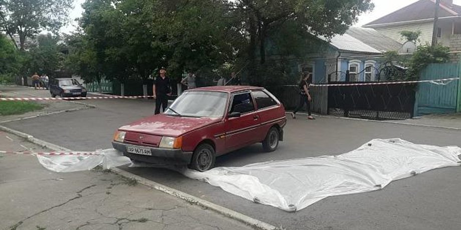Автомобиль возможного убийцы. Фото: pro.berdyansk.biz