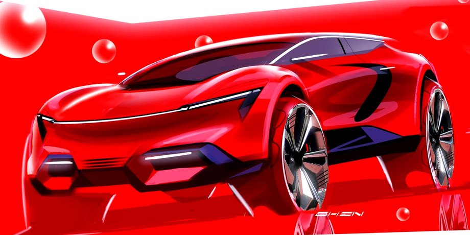 Электромобиль Корвет, электромобиль Corvette, Chevrolet Corvette, новый Corvette, кроссовер Corvette