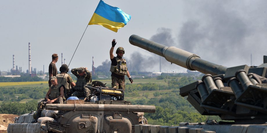 освобождение всу, война всу, танк всу