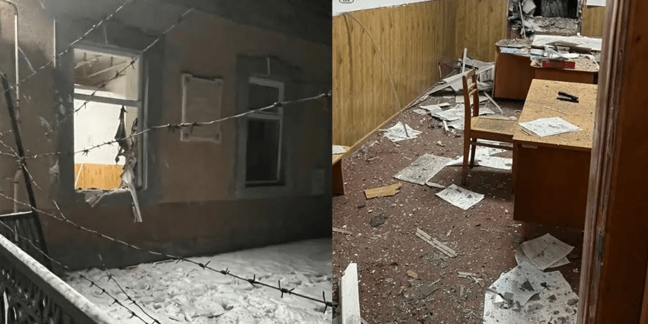 Взрыв в ТЦК Коломыи