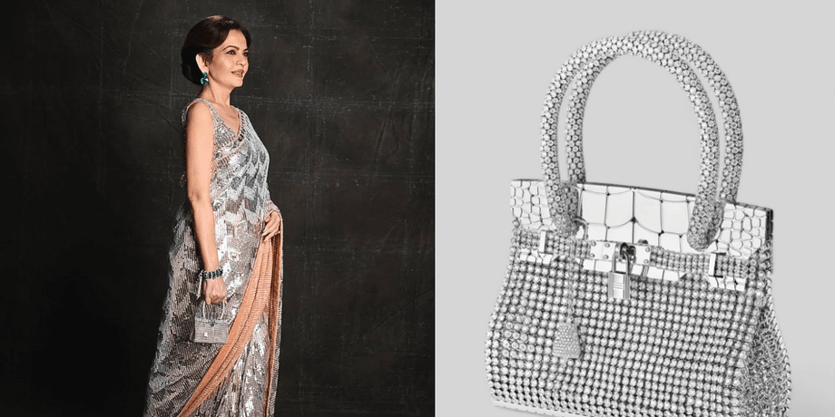 Нита Амбани с сумкой Hermès Birkin Birkin Sac Bijou