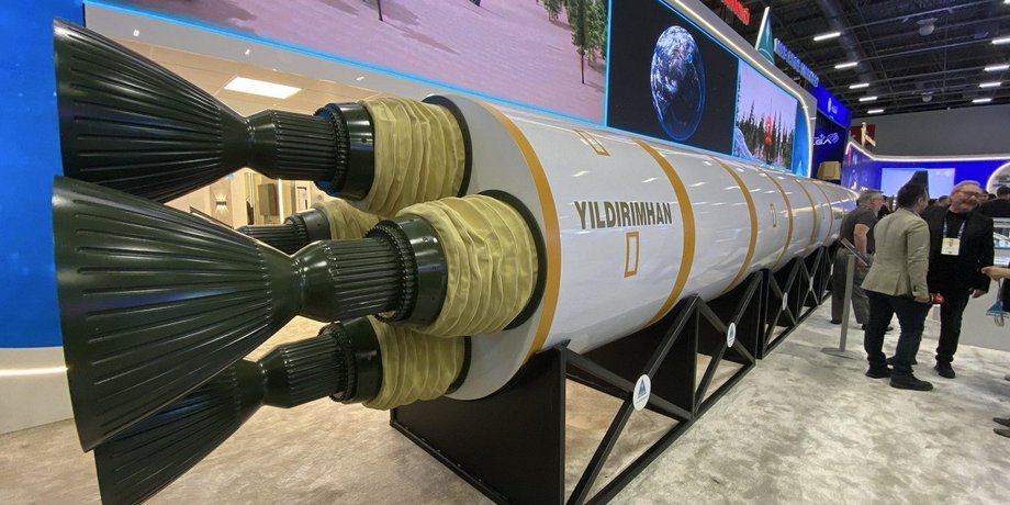 баллистическая ракета Yildirimhan турция