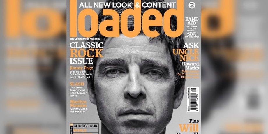 Музыкант Ноэль Галлахер из Oasis, журнал loaded, loaded Галлахер, loaded новый выпуск, loaded восстановление, loaded что известно
