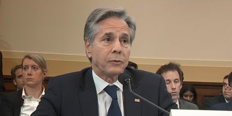 Державний секретар Ентоні Блінкен, Блінкен про зброю США, Блінкен заборона бити по РФ, Блінкен у Конгресі, Блінкен та Майкл Маккол
