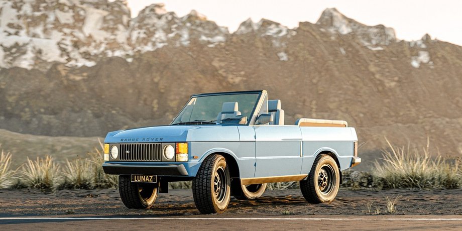 Range Rover, электромобиль Range Rover, электрокар Range Rover, Электрокар Рейндж Ровер