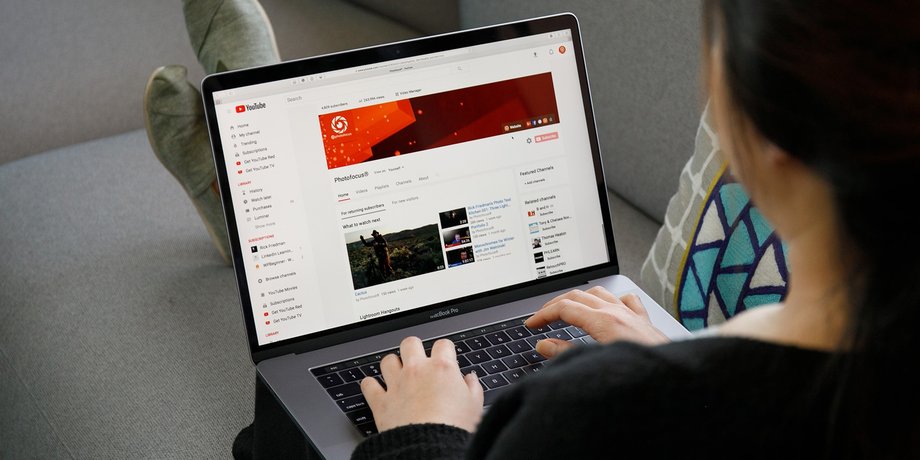 YouTube, реклама, фото