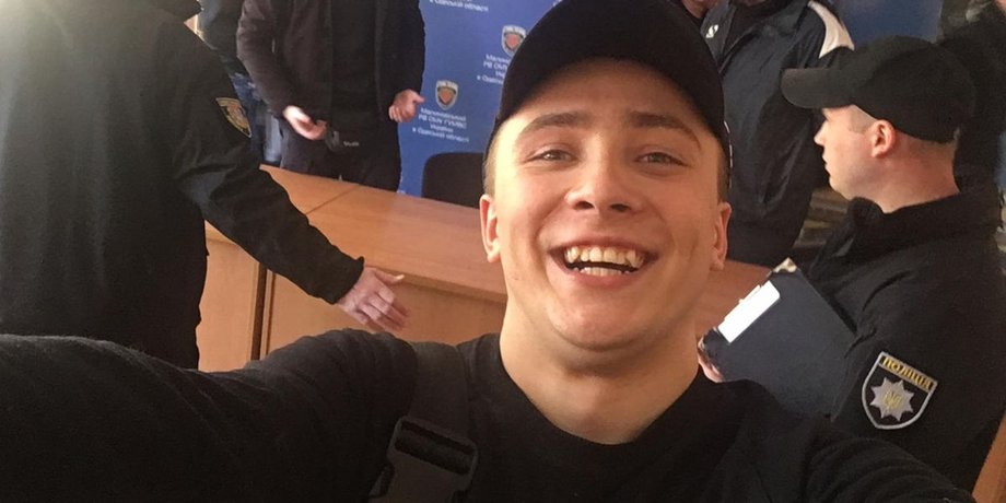 Сергій Стерненко, націоналісти, телеканали, журналісти,