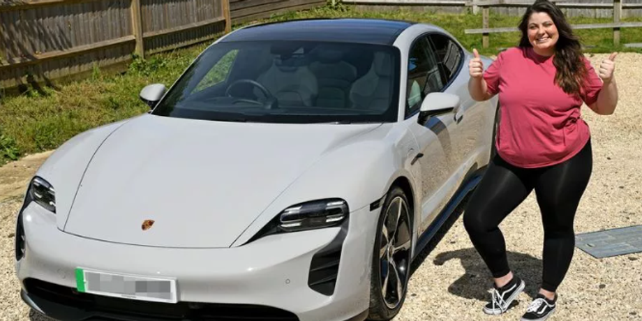 Виграш у лотерею, розіграш, приз, удача, автомобіль, іномарка, Porsche, Велика  Британія, фото, курйози