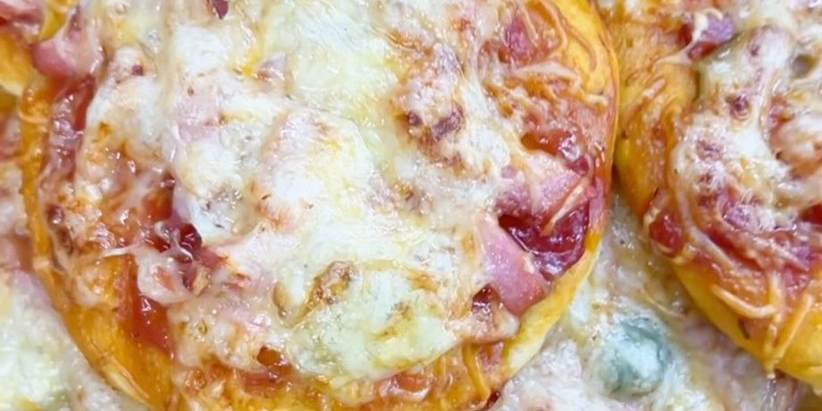школьная пицца, выпечка