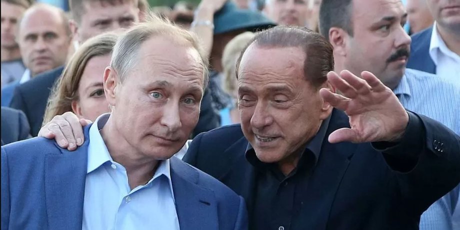 Сильвио Берлускони Владимир Путин