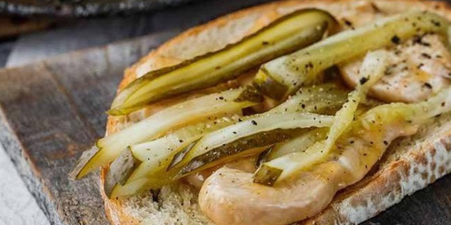 бутерброд с курицей