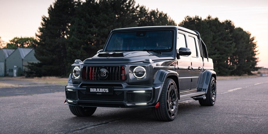 Brabus P 900 Rocket Edition, Brabus P 900 Rocket, тюнинг Гелендвагена, пикап Гелендваген, Mercedes-Benz G-Class