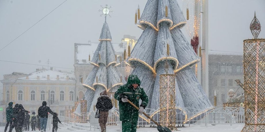 харків у снігу