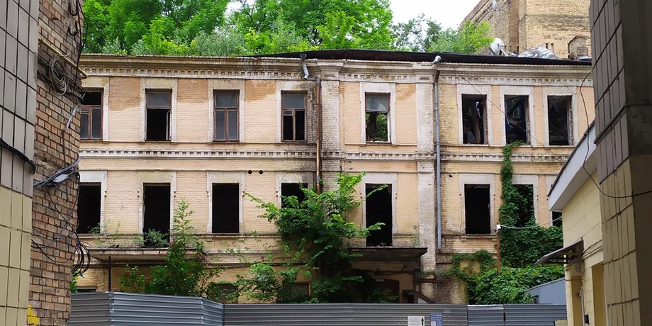 Киев, Грушевского, исторический дом