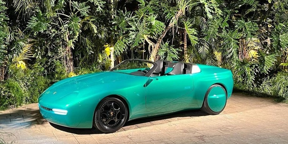 Porsche 968 L'Art, Porsche 968, спорткар Porsche, кабріолет Porsche 968, Джастін Бібер, авто Джастіна Бібера