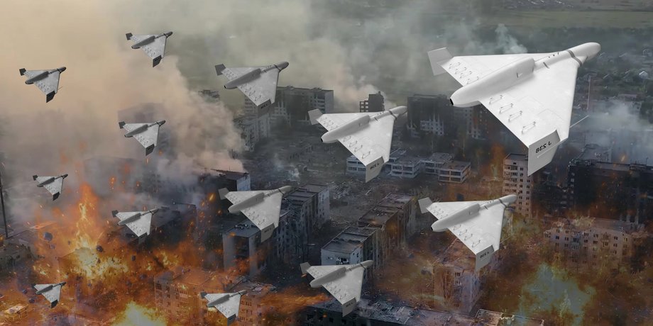 берлинские дроны, дроны-убийцы 2026, шахэды с машинным зиром