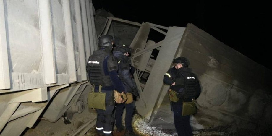 Потяг в Коростені 22 грудня після удару Шахеда РФ