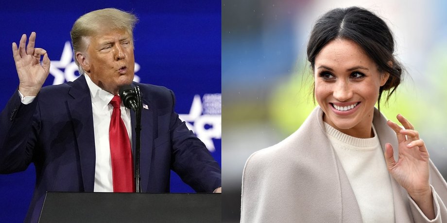 Дональд Трамп, Меган Маркл