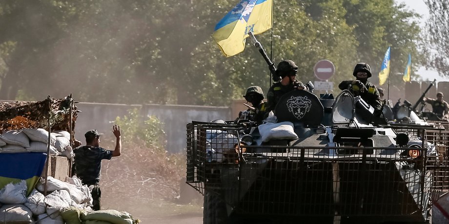 Силы АТО / Фото: Reuters