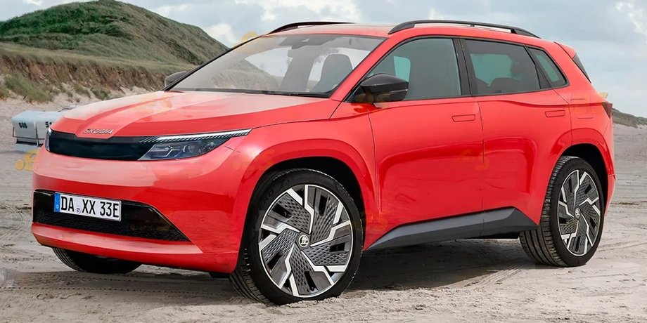 электромобиль Skoda, кроссовер Skoda, новая Skoda