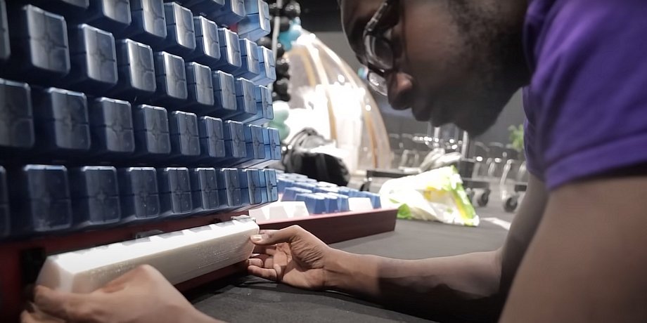 клавіатура, саморобна клавіатура
