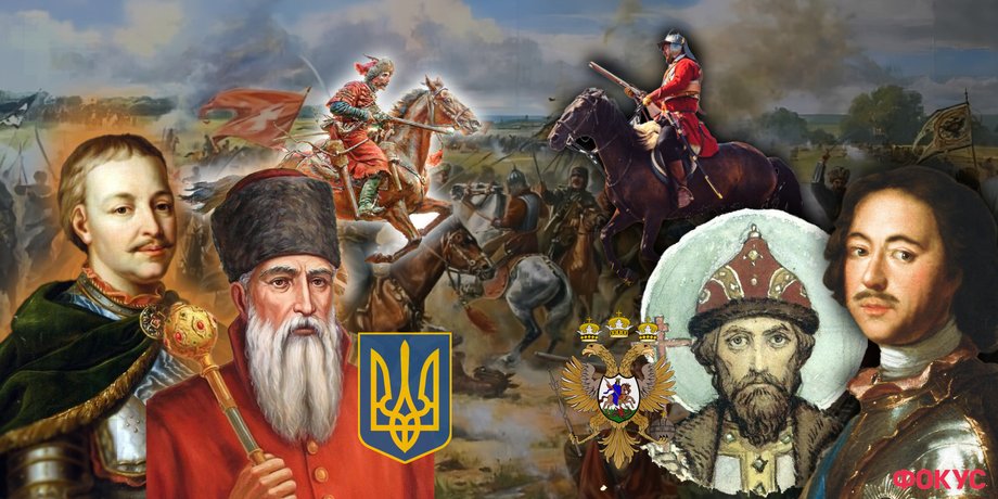 Андрей Боголюбский, гетман Сагайдачный, Конотопская битва, русско-украинская война, казаки, московское войско, Полтавская битва, мазепа, Петр первый