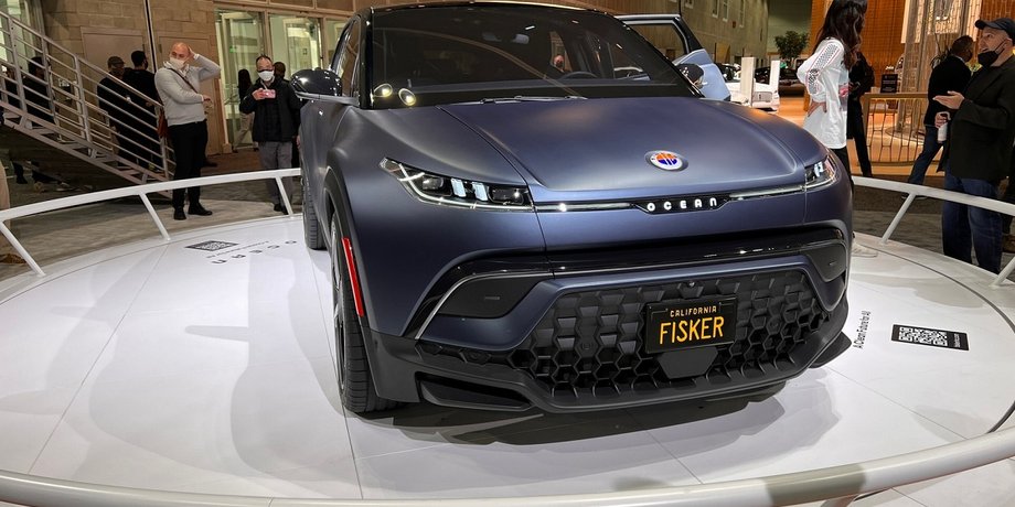 Fisker Ocean, Fisker Ocean 2022, электромобиль Fisker Ocean, кроссовер Fisker Ocean