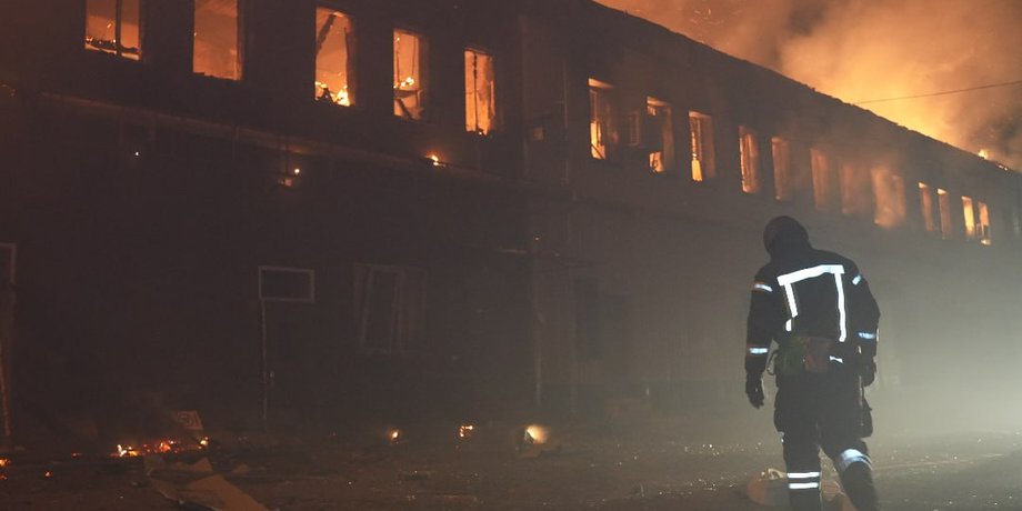 Пожежа у Харкові