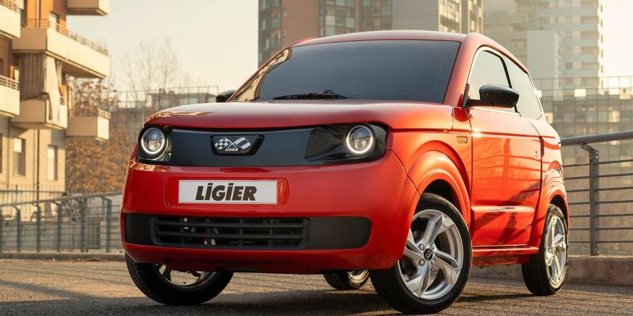 Электромобиль Ligier Myli, Ligier Myli, новый Ligier Myli, Ligier Myli 2023, Электромобиль Ligier