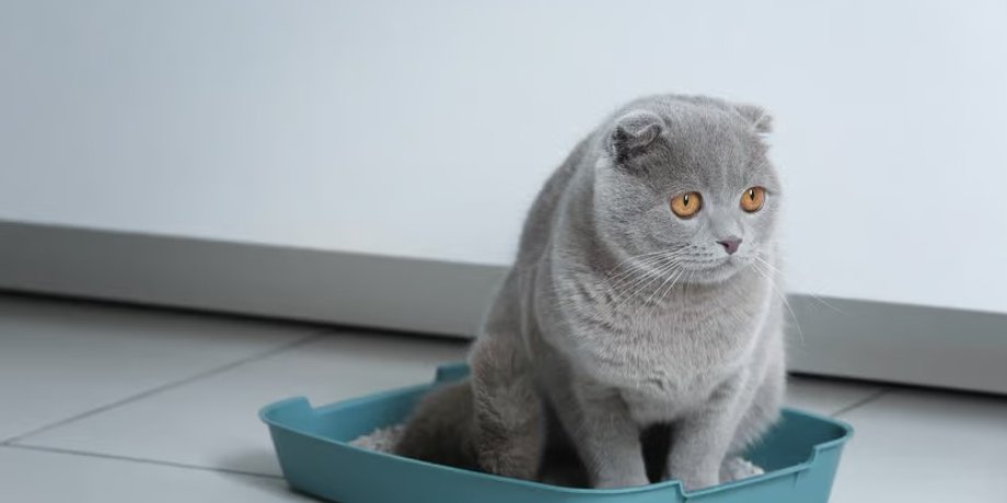 коты, лоток, кошка лоток