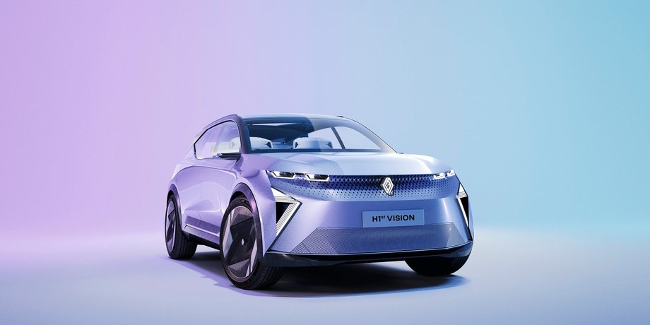 Renault H1st Vision, Renault Scenic, новый Renault Scenic, электромобиль Renault, кроссовер Renault