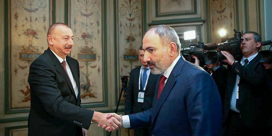 Никол Пашинян, Ильхам Алиев, армения и азербайджан