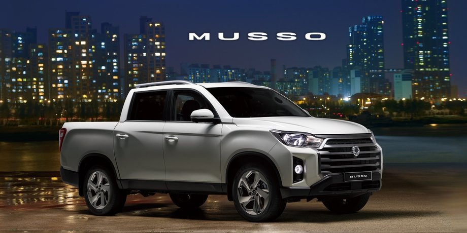 SsangYong Musso, KG Mobility Musso, KG Mobility, SsangYong, пикап SsangYong