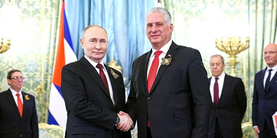 Мігель Діас-Канель Бермудес Володимир Путін