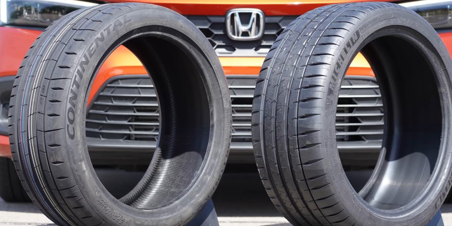 Шины Continental и Michelin