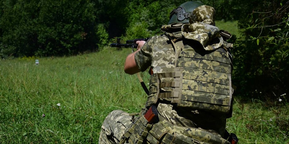 Боец ВСУ