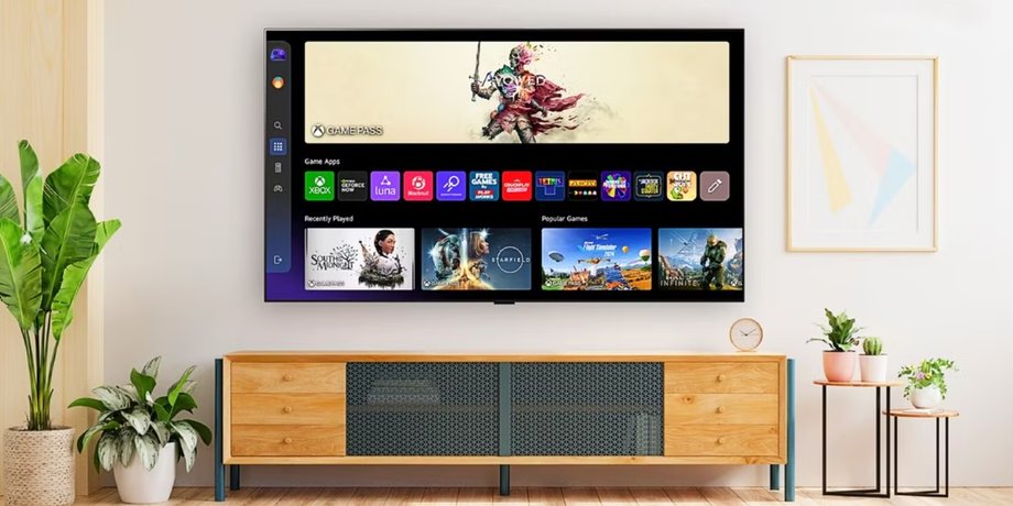 Телевізор LG з Xbox game pass