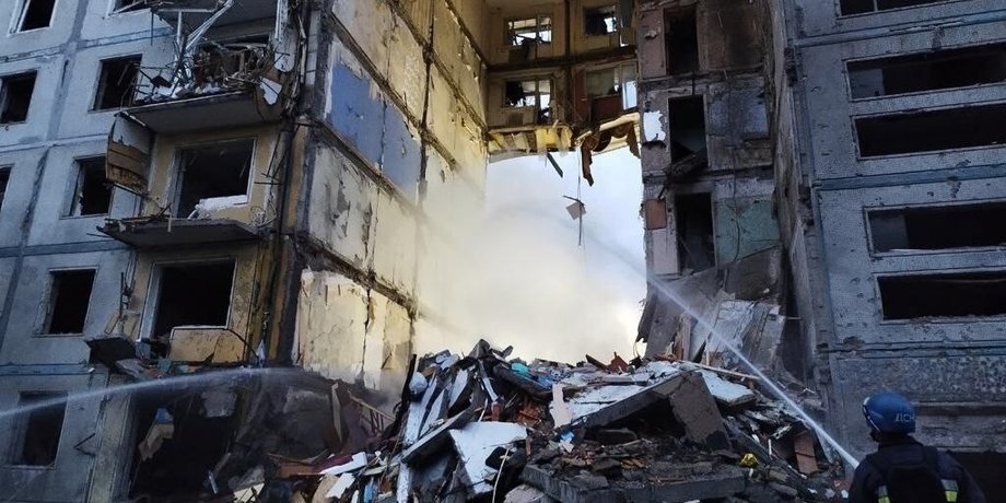 обстрел запорожье, запорожье взрыв, запорожье удар, удар по запорожью, удар по запорожью фото