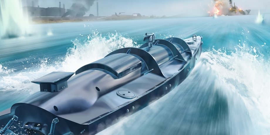 Морський дрон, український водний дрон, надводний дрон, надводний безпілотник, надводний БПЛА