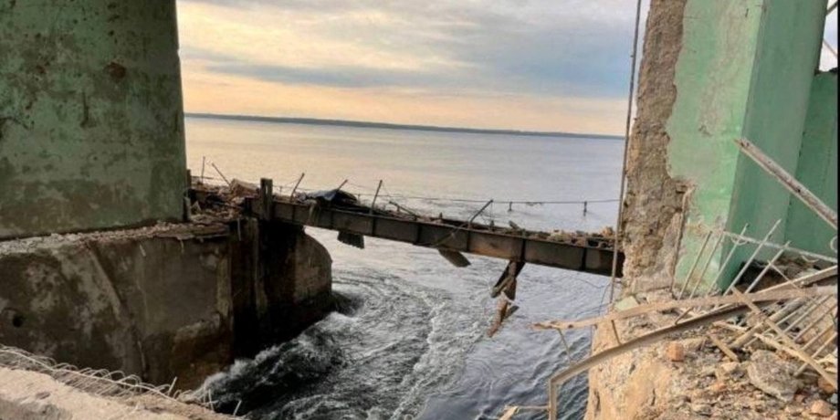 дамба, дамба Кривой Рог, ракетный удар Кривой Рог, Обстрел дамбы в Кривом Роге