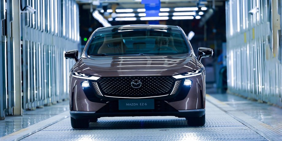 Mazda EZ-6, новая Mazda EZ-6, электромобиль Mazda, Mazda 6, Mazda EZ-6